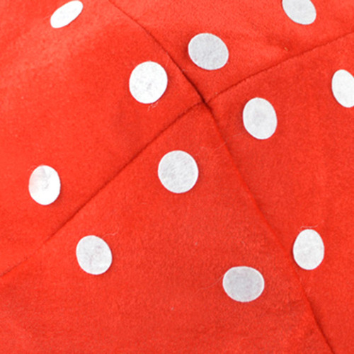 2 Sombrero De Hongo Rojo, Accesorio Decorativo For Disfraz,