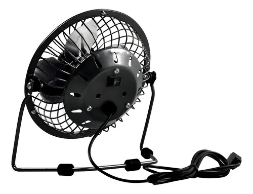 Mini Ventilador De Mesa Not Articulavel Usb 8 Polegadas Top
