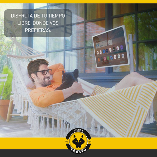 Smart Tv 32''portátil Giro 360° Pantalla Tactil Android Wifi