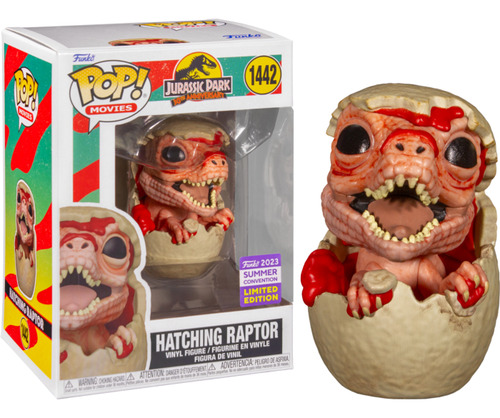 Funko Pop! Movies Jurassic Park #1442 Hatching Raptor Nuevo