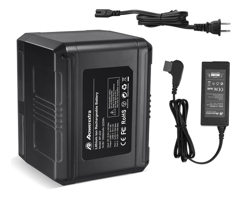 Powerextra V Mount V Lock - Batería Recargable De 222 Wh, .