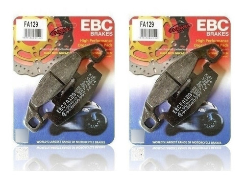 Pastillas Freno Ebc Brakes Kawasaki Zx 600 C Ninja 600 R