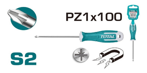 Imagen 1 de 1 de Destonillador De Cruz Pz1 Total Tools Tht26pz1100