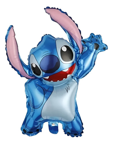 1 Globo Metalizado Cumpleanos Stitch Decoracion Lilo & Stich