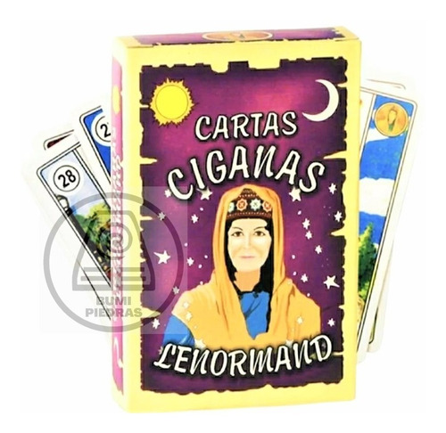 Tarot Cartas Gitanas O Ciganas Bumi Piedras