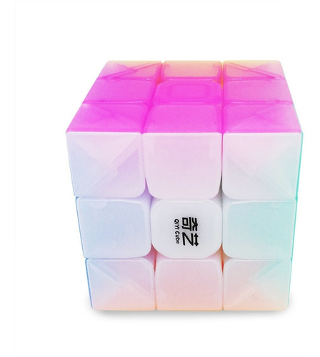 Cubo 3x3 Rubik Qiyi Warrior W Jelly Gelatina Speedcube