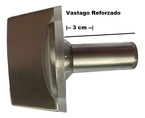 Kit 3 Perillas Para Parrilla Ge Profile De Acero Inoxidable