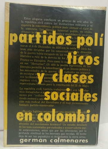 Partidos Políticos Y Clases Sociales libro Usado 7/10 Rústic