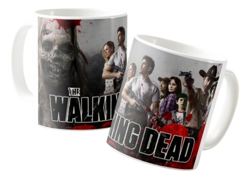 Mug The Walking Dead Zombis Taza Ceramica 11onz