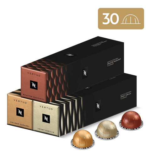 Cápsulas De Café Nespresso Vertuo Pack Barista - 30 Cápsulas