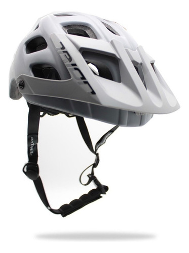 Casco De Ciclismo Bicicleta Bici Mtb Runbike Dowhill Gris