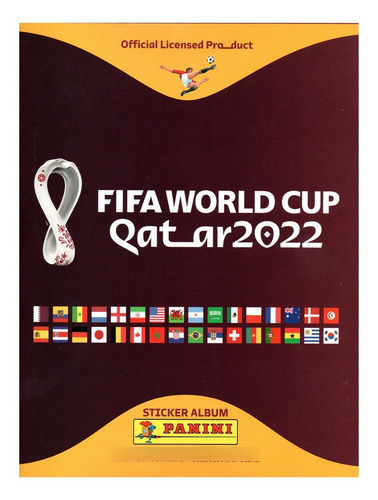 Álbum De Figuritas Mundial Qatar 2022 Tapa Dura Colección