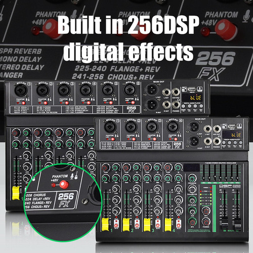 Mezclador De Audio Mezclador Digital Adaptador De Enchufe De