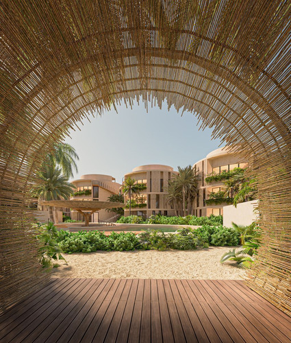 Penthouse Con Alberca En Venta En La Playa De Chicxulub, Yucatán