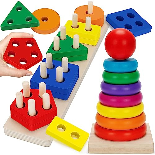 Juguetes Montessori Niños De 1 Año, Juguetes Bebés D...