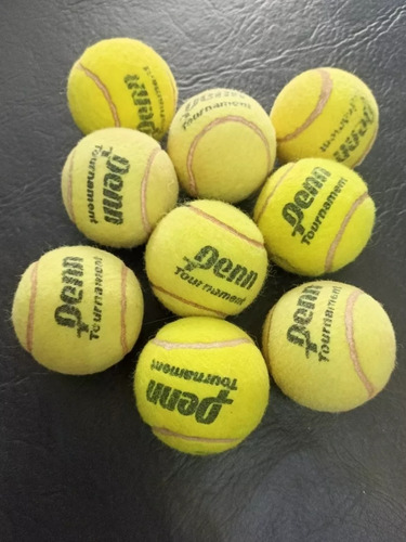 10 Pelotas De Tenis Usadas