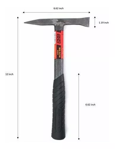 CHOWEL BHS-W330 Welding Chipping Hammer Slag Removal Tool with Forged  Construction, Shock Reduction Grip & lightweight 13oz