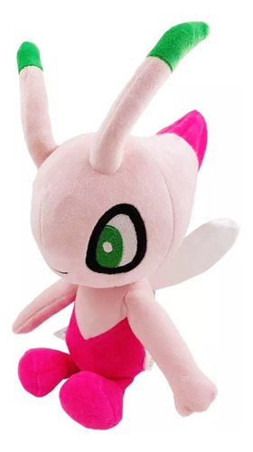 Celebi Shiny 25 Cm Peluche Pokémon Tipo Psíquico/planta