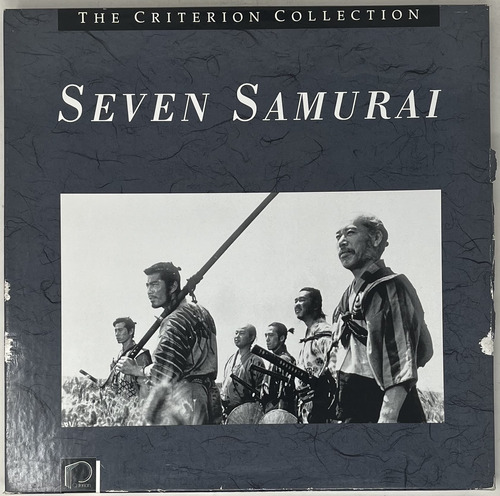 Laserdisc Seven Samurai Kurosawa Criterion Collection Raro