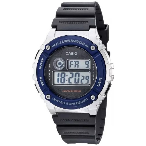 Reloj Casio W-216h-2av Digital Wr 50mts - Taggershop