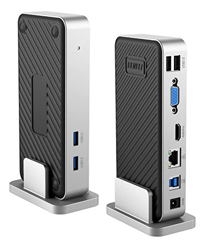 Estación De Acoplamiento Usb 3.0 Para Mac/windows, Dual