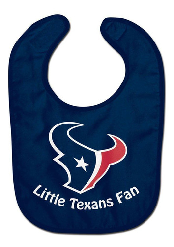 Babador Infantil Pequeno Fã Houston Texans