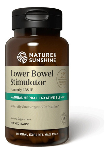Natures Sunshine Lower Bowel Stimulator 100vegtabs