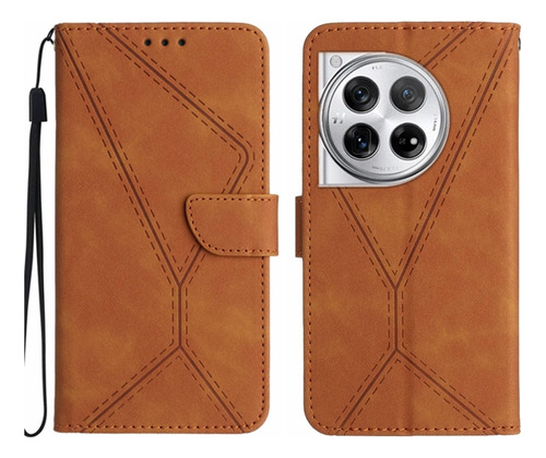 Stitching Embossed Leather Case