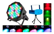 Comprar Set Laser Proyector Multipuntos + Protón Leds 36
