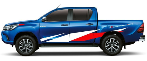 Calco Toyota Hilux Gazoo Limited Juego + Porton