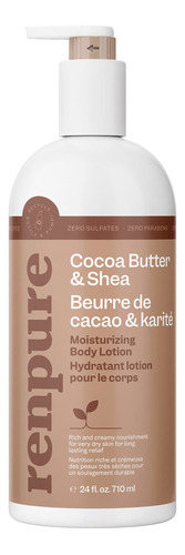 Renpure Locion Corporal Ultra Hidratante De Manteca De Cacao