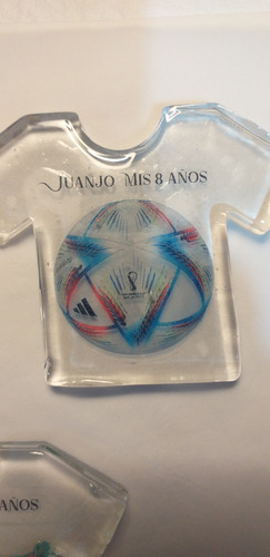 20 Souvenirs,futbol, Dibu,messi.gel Decorativos Para Vidrios