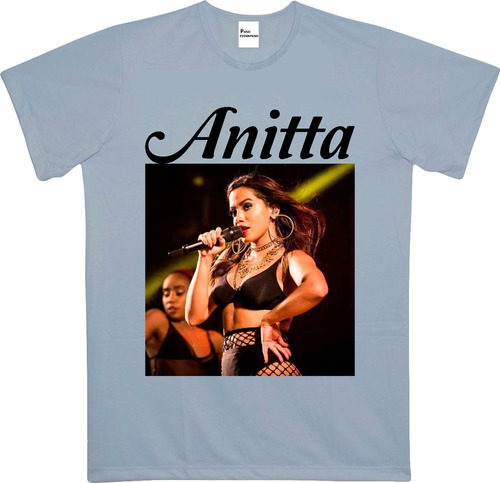 Camiseta, Baby Look, Regata Ou Almofada Anitta 03
