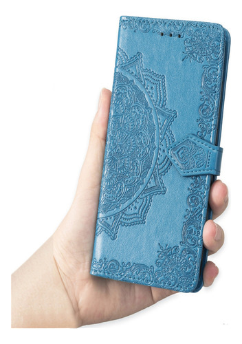 Funda Para Oppo Reno 5f/a94 5g/f19 Pro+, Funda Tipo Cartera Con Tapa, Estampado De Poliuretano, Ranura Para Tarjetas Ant