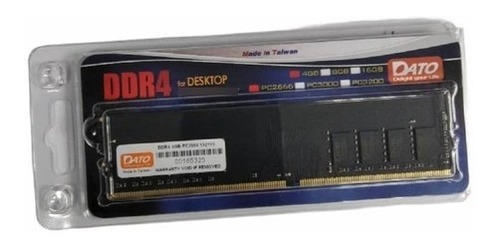  Memoria Ram Dato Ddr4 De 4gb Para Laptop 