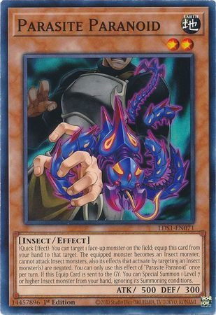 Yugioh! Parasite Paranoid - Lds1-en071