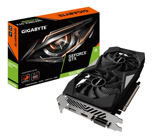 Tarjeta De Video Gigabyte Gtx 1650 Super Oc 4g Ddr5 Gv-n165s