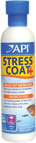 Stress Coat 237ml Aloe Vera Cura Acuario Protector Peces