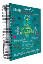 Comprar Bíblia Anote | Kja | Textos Coloridos, Mapas Coloridos | Espiral | Verde Alegria, De King James Atualizada. Editorial Scripturae, Tapa Dura En Português