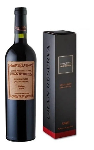 Jorge Rubio Gran Reserva Malbec