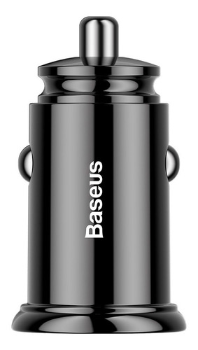 Imagen 3 de 3 de Cargador Para Celular Auto 12v Carga Rapida Baseus Oficial
