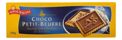 Biscoito Coberto Com Chocolate Choco Petit Beurre Importado 