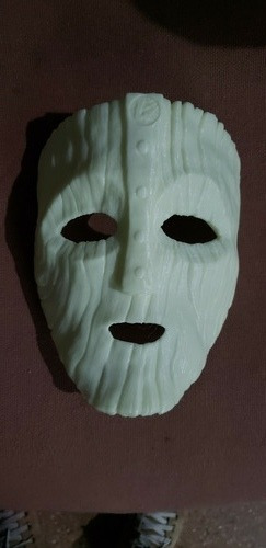 Mascara Loki The Mask 3d Brilla Oscuridad 
