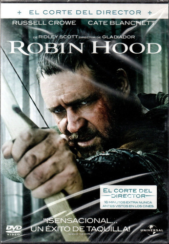 Robin Hood (2010) (leer) - Dvd Nuevo Orig. Cerrado - Mcbmi