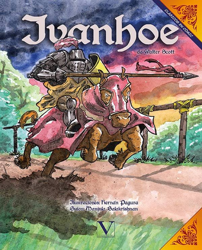 Libro Ivanhoe Clasicos En Comic - 