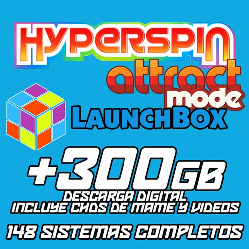 Hyperspin / Launchbox / +145 Sistemas / En +300gb