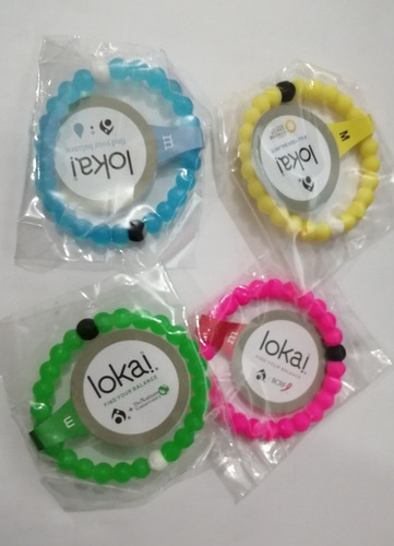 4 Pulseras Silicon Lokai