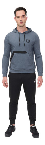 Sudadera Deportiva Wilson Tipo Mezclilla Para Caballero