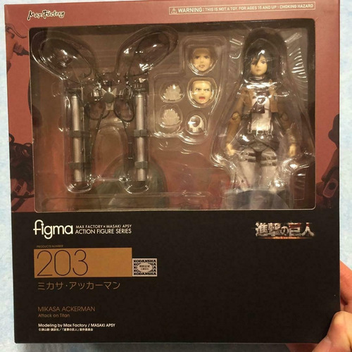 Figma Mikasa Shingeki No Kyojin Original Sellada