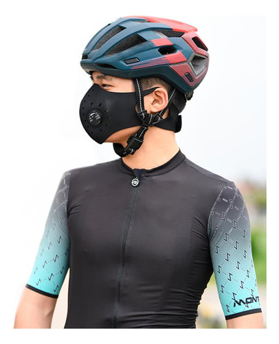 Pack Mascara Neo Carbon, Antismog Polucion Moto-ciclismo 